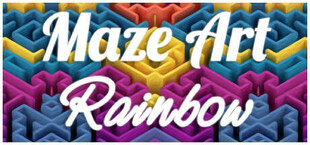 Maze Art: Rainbow