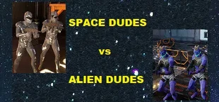 SPACE DUDES vs ALIEN DUDES