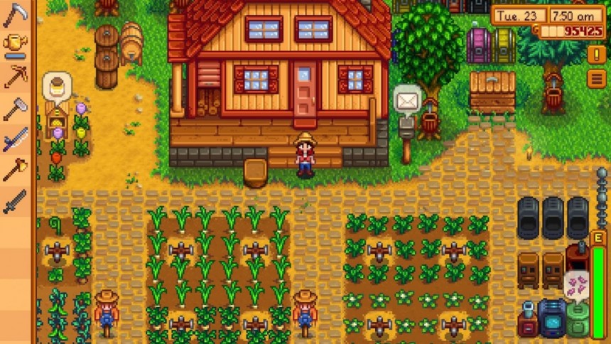 Как убрать сорняки stardew valley