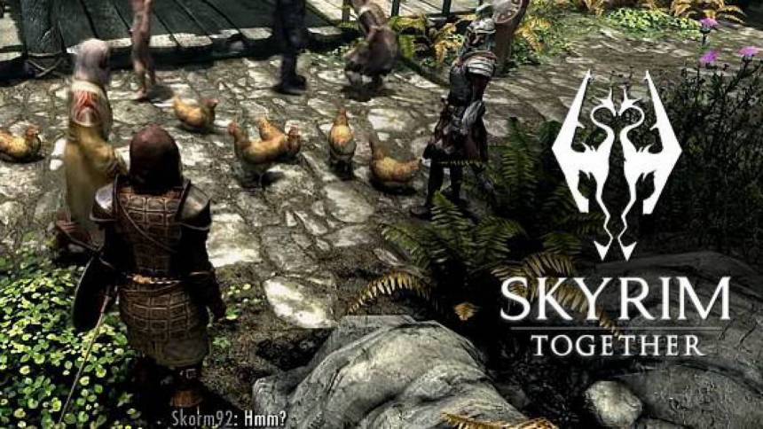 Skyrim together. Скайрим together. Моды на кооператив в скайрим. Скайрим тугезер. Skyrim кооп.