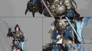 Корейский издатель Black Desert представил концепт-арты пробужденных Ронина и Сакуры