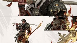Корейский издатель Black Desert представил концепт-арты пробужденных Ронина и Сакуры