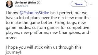 Разработчик Paladins Strike рассказал о планах на будущее и релизе на новых платформах
