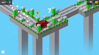 Pixel Traffic: Risky Bridge