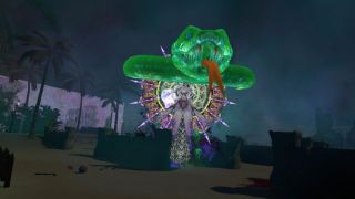 The beauties&zombies of beach for VR