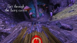 VR Roller Coaster - Cave Depths