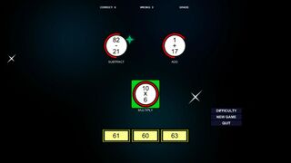 Скриншот 5 к игре Math Speed Challenge