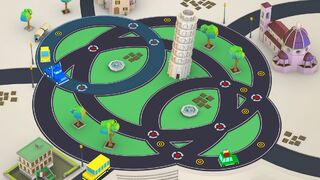 Скриншот 6 к игре Car Puzzle: Round Ways