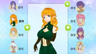 Скриншот 7 к игре Mahjong Pretty Manga Girls