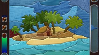 Pirate Mosaic Puzzle. Caribbean Treasures