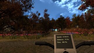 Скриншот 5 к игре VR health care (aerobic exercise): VR sport and cycling in Maya gardens