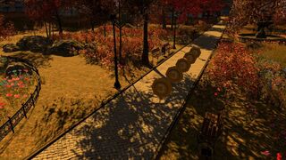 Скриншот 7 к игре VR health care (running exercise): VR walking and running along beautiful seabeach and sakura forests