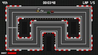 Скриншот 6 к игре Retro Pixel Racers