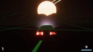 Скриншот 5 к игре Vaporwave Drift