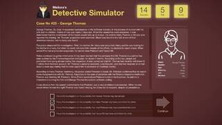 Meliora’s Detective Simulator