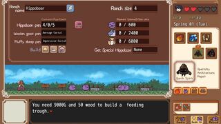 Скриншот 6 к игре Hippoboar Rancher ~かばいの牧場物語~