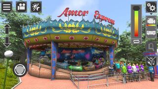 Скриншот 5 к игре Theme Park Simulator: Rollercoaster Paradise