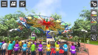 Скриншот 6 к игре Theme Park Simulator: Rollercoaster Paradise