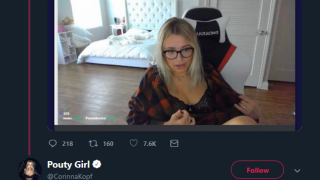 На Twitch забанили одну из самых популярных девушек-стримеров из-за нижнего белья