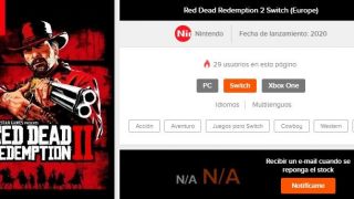 Red Dead Redemption 2 может выйти на Nintendo Switch