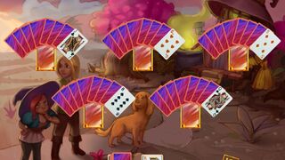 Скриншот 6 к игре Sweet Solitaire: School Witch