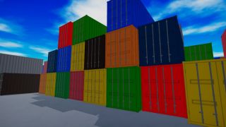 TWELVE CONTAINERS