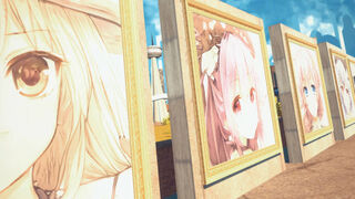 Скриншот 7 к игре VR City Exhibition - Cute Anime Girls