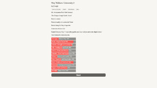 Скриншот 5 к игре Way Walkers: University 2