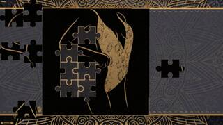 LineArt Jigsaw Puzzle - Erotica 2