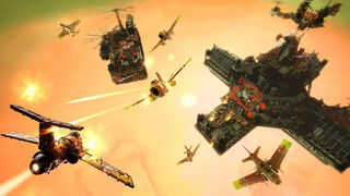 Скриншот 6 к игре Warhammer 40,000: Dakka Squadron - Flyboyz Edition