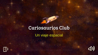 Curiosaurios Club. Un viaje espacial