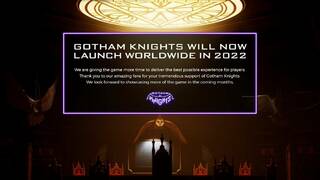 Кооперативный экшен Gotham Knights перенесен на 2022 год