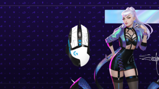 Устройства Logitech G в стиле виртуальной группы K/DA из League of Legends поступили в продажу