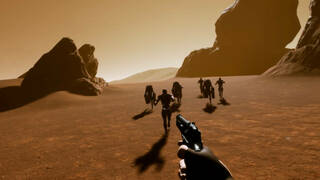 VR Skirmish on Solar System Planets: Shooting Battle