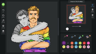 Скриншот 8 к игре LGBT Color by Number for Adults