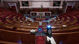 Скриншот 5 к игре Visite virtuelle de l'Assemblée nationale