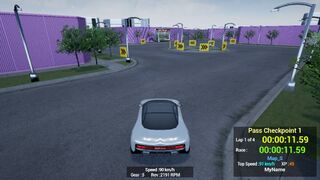 Скриншот 8 к игре Maze Workout - Urban Lost Solo Car Racer
