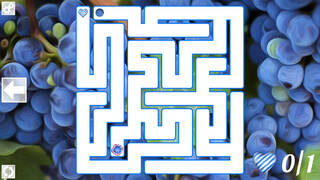 Maze Art: Blue