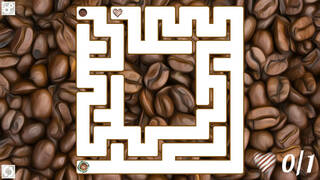 Maze Art: Brown