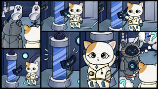 Скриншот 6 к игре Catellite-609: feline space adventure