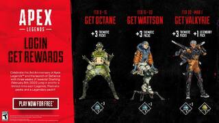 Трех персонажей в Apex Legends можно будет получить бесплатно