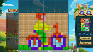 Скриншот 6 к игре Adventure Mosaics. Moto-Trip