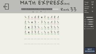 MATH EXPRESSions