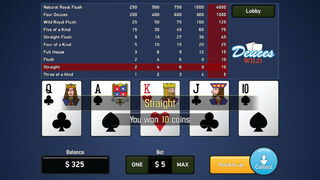 Скриншот 5 к игре Deuces Wild - Video Poker