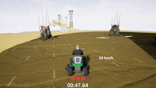 Скриншот 5 к игре Lawnmower game: Mortal Race