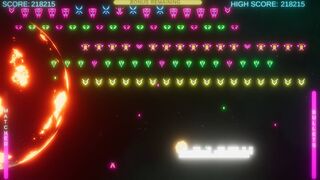 Скриншот 7 к игре Neon Invaders