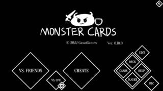 MONSTER CARDS