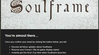 Как зарегистрироваться на сайте MMORPG Soulframe