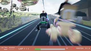 Скриншот 6 к игре Lawnmower Game: Space Race