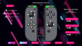 ToS Gamepad Tester